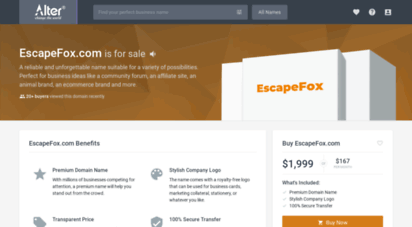 escapefox.com - new escape games - escape fox