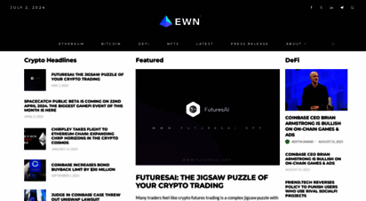 ethereumworldnews.com - ethereum, bitcoin & blockchain news - ethereum world news