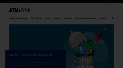 ethz.ch - eth zürich - homepage  eth zürich