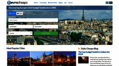 eurocheapo.com - cheap hotels in europe: eurocheapo´s guide to cheap europe hotels