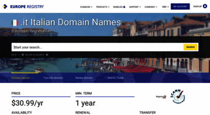 europeregistry.it