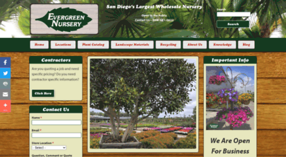 evergreennursery.com