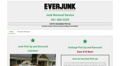 everjunk.com - site currently unavailable