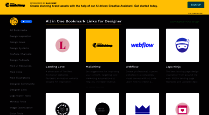 evernote.design - all in one bookmark links for designer - evernote.design