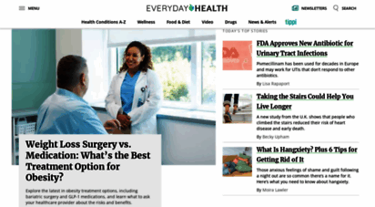 everydayhealth.com - everyday health: trusted medical information, expert health advice, news, tools, and resources