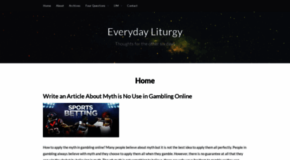 everydayliturgy.com