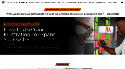 everydaypower.com - everyday power  making positivity and progress the lead story