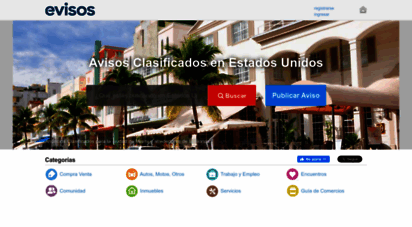 evisos.com - anuncios clasificados en estados unidos. avisos gratis evisos.