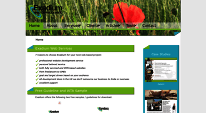 exadium.com - exadium web development and online marketing: uk, ireland, netherlands and belgium