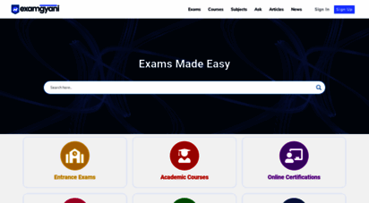 examgyani.com - examgyani - india´s 1 entrance exam portal