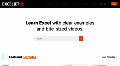 exceljet.net - exceljet  work faster in excel