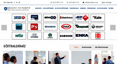excelkursu.net - iscom akademi: anasayfa
