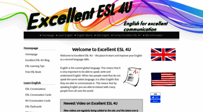 excellentesl4u.com - welcome to excellent esl 4u