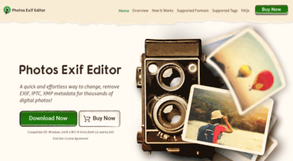exifedit.com - photos exif editor- batch photo metadata editor for windows