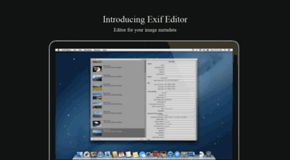 exifeditor.com - exif editor - software to edit exif information in photo files