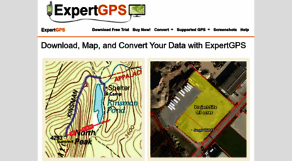 expertgps.com - expertgps - gps mapping software for garmin, magellan, lowrance, eagle gps