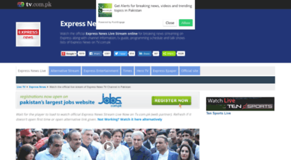 similar web sites like expressnews.tv.com.pk