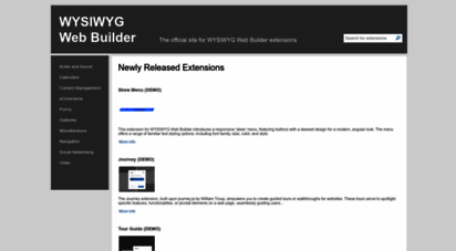 extensions.wysiwygwebbuilder.com