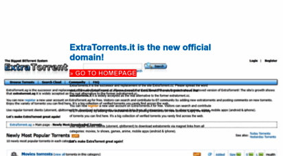 extratorrents.it - extratorrents.it - the real extratorrents successor