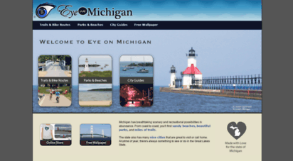 eyeonmichigan.com - eye on michigan - beaches, parks, trails, marinas, and more!
