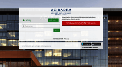 similar web sites like eys.acibadem.edu.tr
