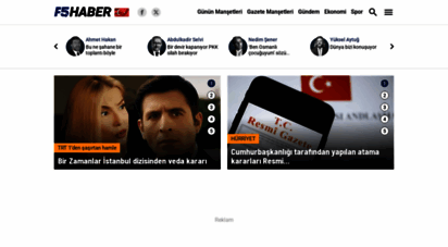 f5haber.com - f5 haber, gazeteler, haberler, son dakika haberleri