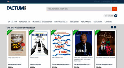factumbooks.dk - factum books - billige studieb&oslashger