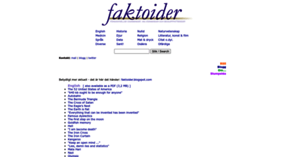 similar web sites like faktoider.nu