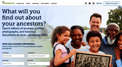 familysearch.org - free family history and genealogy records — familysearch.org