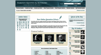 famousquotesandauthors.com - famous quotes and authors, famous quotations for all occasions