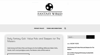 fantasywired.com - daily fantasy sports strategy, picks, rankings, tips  fantasywired