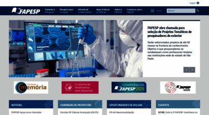 fapesp.br - fapesp :: fundação de amparo à pesquisa do estado de são paulo