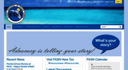 fasn.net - home - florida ssociation of school nurses