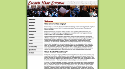 fasola.org - fasola.org - sacred harp and shape note singing