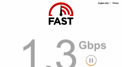 fast.com - internet speed test  fast.com