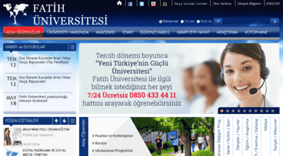 fatih.edu.tr - fatih üniversitesi