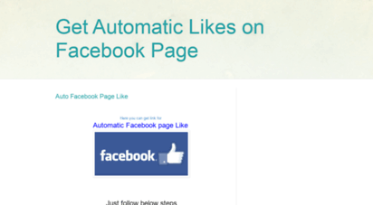 fbautopagelike.blogspot.com - get automatic likes on facebook page