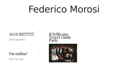 federicomorosi.com