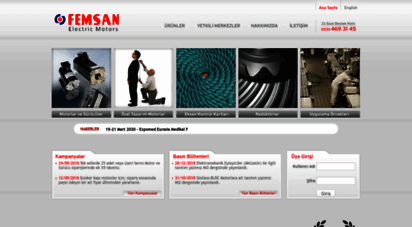 femsan.com - femsan elektrik motorları, istanbul