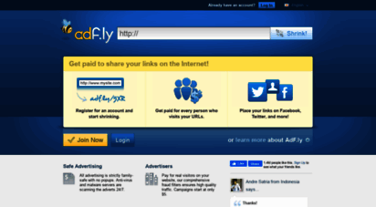 fiaharam.net - adfly - the url shortener service that pays you! earn money for every visitor to your links.