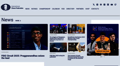 fide.com - international chess federation