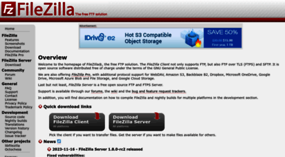 similar web sites like filezilla-project.org