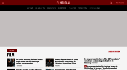 filmtotaal.nl - filmtotaal - hét online filmoverzicht