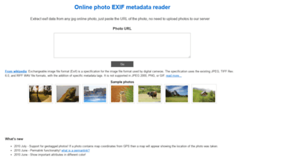 findexif.com - find exif data - online exif/metadata photo viewer