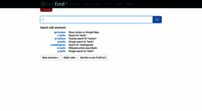 findfind.it - findfind.it - search with shortcuts.