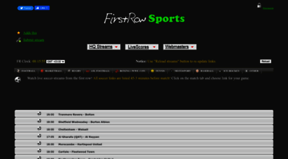 firstrow.org - firstrow sports live stream  firstrow sports