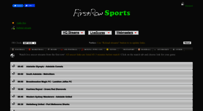firstrows.org - firstrow sports live stream  firstrow sports