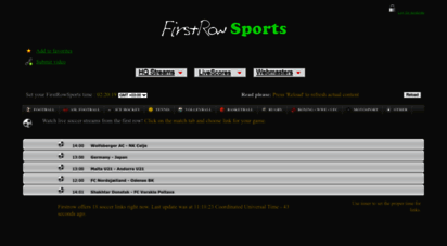firstsrowsports.com - 