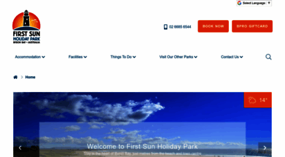 firstsunholidaypark.com.au
