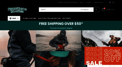 fishingtackleunlimited.com - fishing tackle unlimited online store